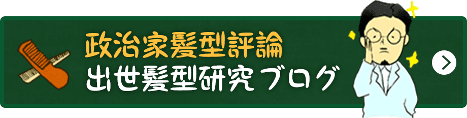 政治家髪型評論 出世髪型研究ブログ